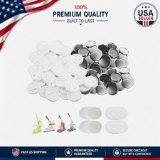 200 Sets of 58mm Button Maker Supplies - Create Unique Badges Effortlessly
