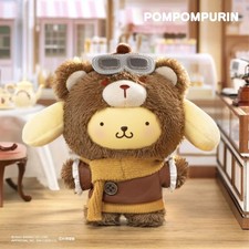 TOPTOY Sanrio Afternoon Tea Plush Doll Keychain Confirmed Blind Box-Pompompurin