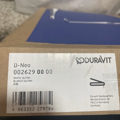 Duravit D-Neo Toilet Seat 0026290000 White Elongated Closed Front 