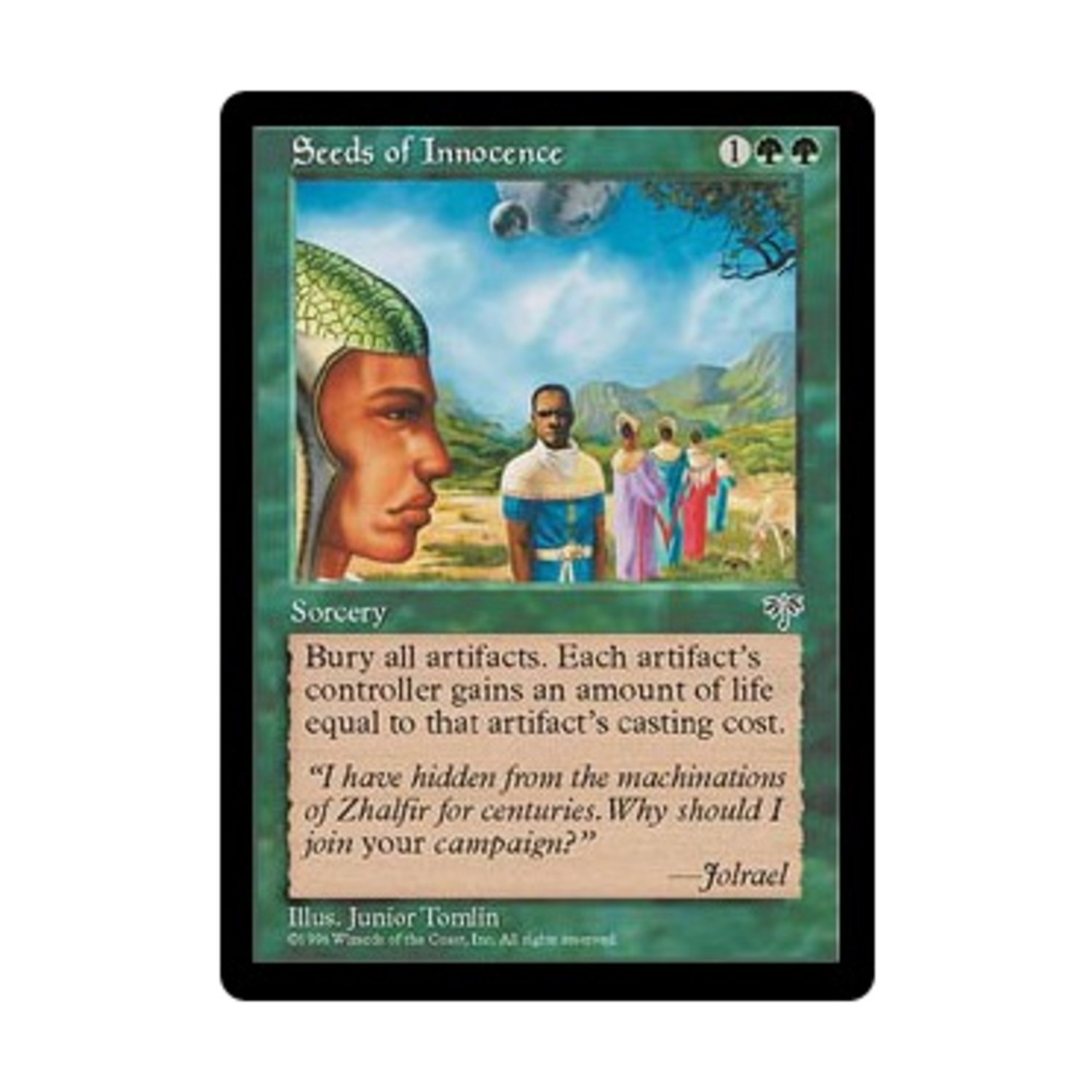 WotC MtG Mirage Seeds of Innocence (R) NM