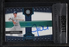 BAS 2005 Donruss Champions Blue Impressions John Olerud Seal of Authenticity 3c7