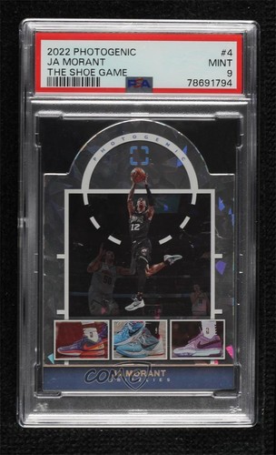 Ja Morant #4 — 2022 Panini Photogenic The Shoe Game basketball card