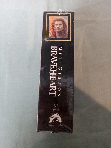 1995 BRAVEHEART Mel Gibson VHS Movie 2 Tape Set Factory Sealed - Picture 4 of 10