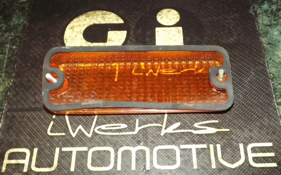 88-94 OEM Subaru DL / Loyale parachoques delantero izquierdo intermitente lente 1511 FL Foto 3 de 4