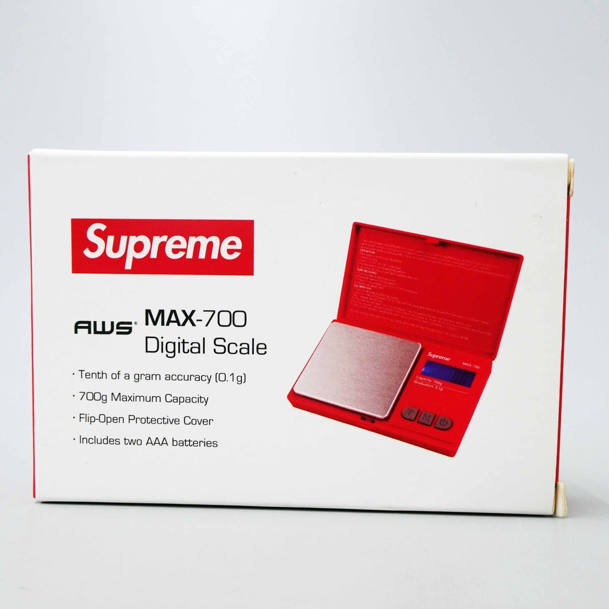 Supreme MAX-700 デジタルスケール Supreme X AWS Max-700 Digital Scale RED from Japan NEW | eBay