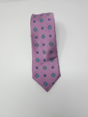 Vintage Robert Talbott Tie Best Of Class Purple Shinny Paisley Luxury Silk
