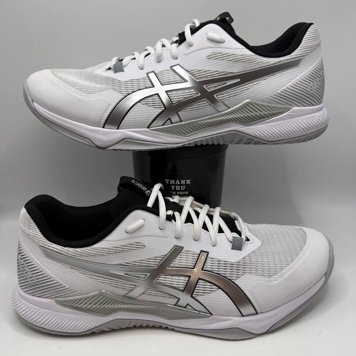 ASICS Gel Rocket White Silver Men