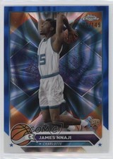 2023-24 Topps Chrome Blue Lava Refractor 126/149 James Nnaji #173 1d0h
