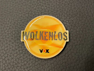 TV VOX Wolkenlos | Kühlschrankmagnet für Sammler Sammelware, Magnete