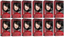  Pack of 12 - 1 Case Revlon ColorSilk Hair Color  11 Soft Black