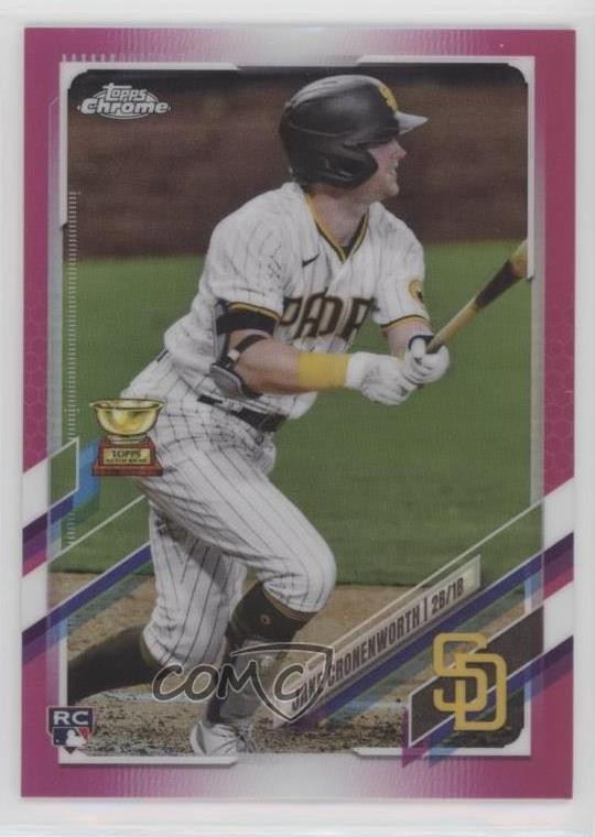 2021 Topps Chrome Magenta Refractor 3/399 Jake Cronenworth #49 Rookie RC 0c3e