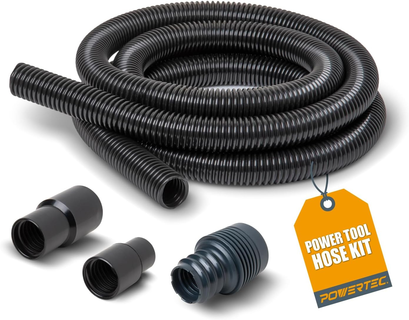 70356 10 Ft. Vacuum Hose Dust Collection Kit for Woodworking