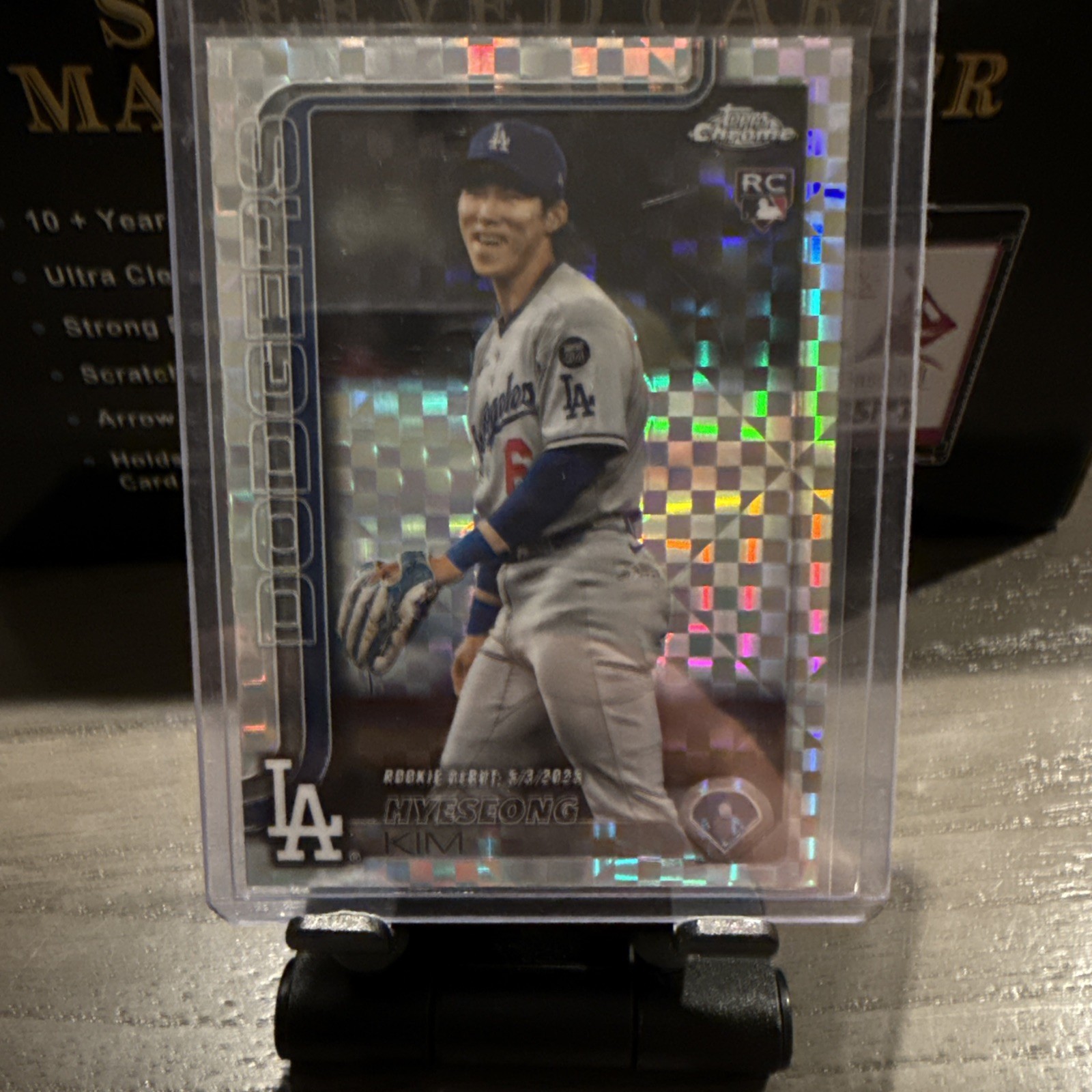 2025 Topps Chrome Update - Rookie Debut Hyeseong Kim #USC149 X-Fractor (RC)