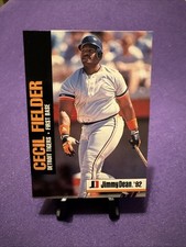 1992 Jimmy Dean #15 Cecil Fielder