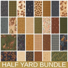 Autumn Forest Half Yard Bundle by Hawthorne Supply Co