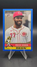 Rece Hinds 2025 Topps Heritage - #211 Dark Blue Border (RC)