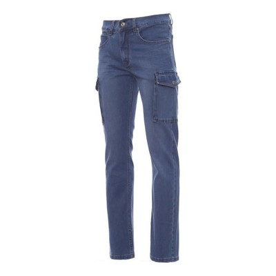 Herren Arbeitsjeans In Elastischem Blau Payper - Elektriker Installateur