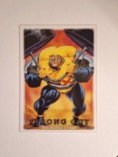 2024 Marvel Masterpieces '92 Platinum Clear Cut #85 Strong Guy NM/MT