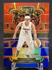 2024 Panini Select WNBA Concourse Red & Blue Prizm /399 Allisha Gray #51