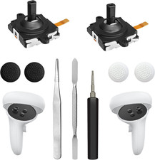Joystick Replacement Kit for Oculus Quest 2/3 Controller, Repair Kit for Meta Qu