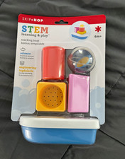 Skip Hop STEM Learning  Play Stacking Boat Bath Toy Set, 6 Months