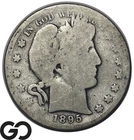 1895-S Barber Half Dollar, *Very Scarce* Tough Find