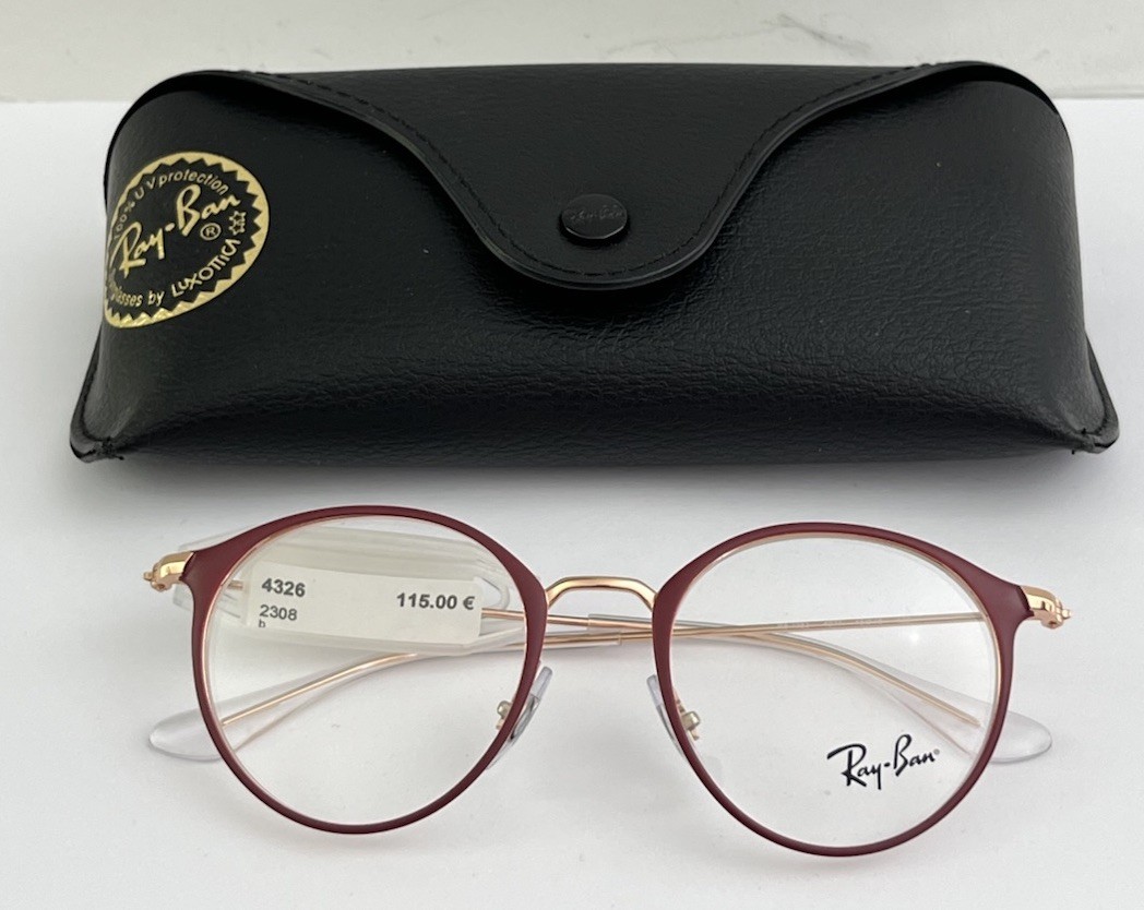 Monture de vue Ray-Ban RB1053 neuve pour corriger la vue des filles de 13 ans