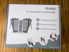 CINCOM Air Compression Leg Massager–2 Modes,3 Intensities for Pain & Circulation