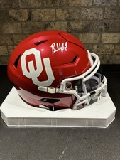 Baker Mayfield Signed Oklahoma Sooners Midsize Speedflex Helmet Bucs Becket Cert