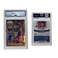 1999 Topps Autographed #91 Wally Szczerbiak Timberwolves Signed PSA COA AUTO
