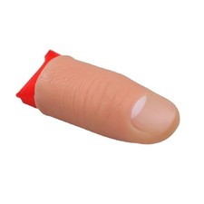 MilesMagic Magician's Rubber Thumb Tip with Silk Close Up Trick Small, Skin