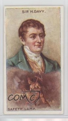 1924 Bucktrout Inventors Tobacco Sir Humphry Davy #6 0a6