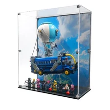 Acrylic Display Case Compatible with Lego Set 77073 - Battle Bus