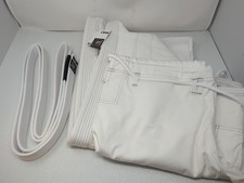 NEW COMBAT CORNER CRNR V6 BJJ Gi A4 White Jiu...