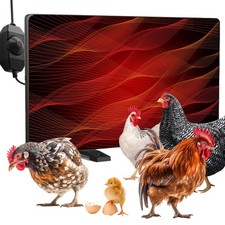 Chicken Coop Heater, Cozy Coop Heater for Winter, Radiant Heat Panel with Adj...
