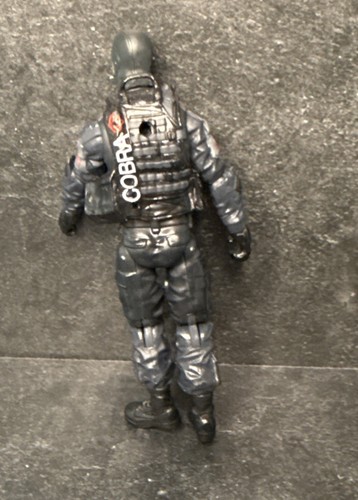 G.I. Joe Cobra Shock Trooper 25th Anniversary Complete Nice Shape - Picture 4 of 4