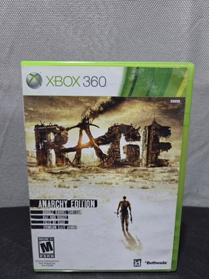 Rage -- Anarchy Edition Microsoft Xbox 360 Bethesda Games 2011 COMPLETE! TESTED