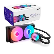 NZXT RLKR24CB1 Kraken Core 240 RGB 240mm AIO Liquid CPU Cooler Black