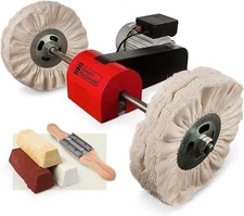 StewMac Guitar Buffer with 230-volt Motor