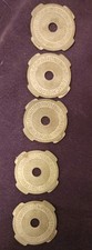 45 RPM Insert Adapter Aluminum for 7" Vinyl Records 5-Pack Webster Chicago