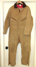 Vintage Walls Blizzard-Pruf Made In USA Overalls Coveralls Sz LARGE Canvas