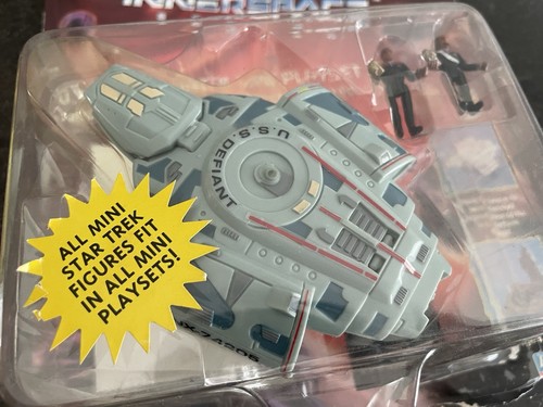 Star Trek Innerspace U.S.S. Defiant Starship DS9 Mini Playset Playmates 1996 - Bild 6 von 11