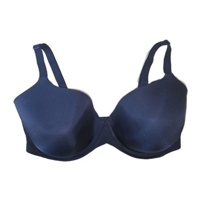 Maidenform 38DD Comfort T-Shirt Underwire Bra 15763 Blue Convert Straps
