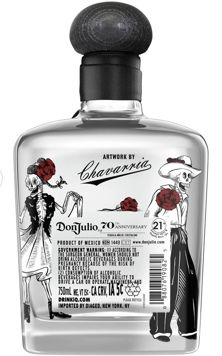 Don Julio 70th Limited Edition artist WILLY CHAVARRIA Dia De Los