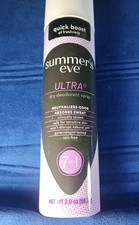 Summer's Eve Ultra Daily Feminine Spray 2 Ounce Talc Free Odor Neut...