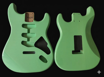 Stratocaster body Surf Green Gloss