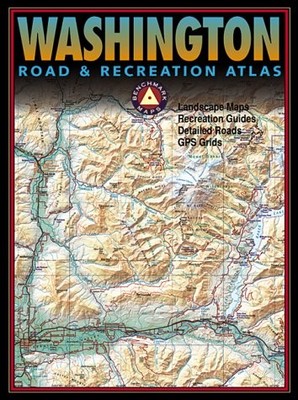 WASHINGTON ROAD & RECREATION ATLAS By Benchmark Maps *Excellent Condition*