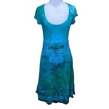 Vestido Desigual Paris Quenny cuello redondo mediano
