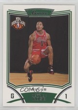 2008-09 Bowman Draft Picks & Stars Rookie Derrick Rose #111 jg5