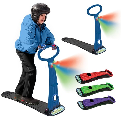 Patinete de nieve plegable divertido invierno, patรญn de esquรญ, patรญn de esquรญ, trineo de nieve y niรฑos...-